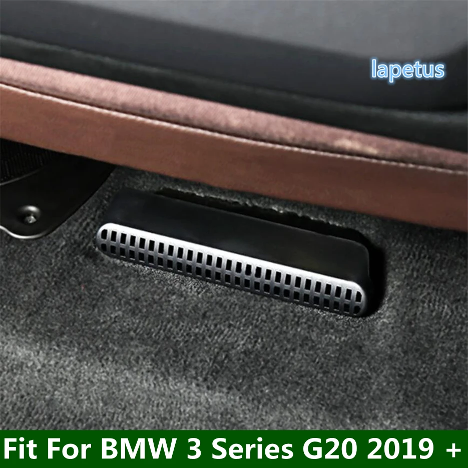 

Seat Under Dust Plug Air Condition AC Outlet Vent Decoration Cover Trim 2PCS Fit For BMW 3 Series G20 2019 - 2022 Accessories