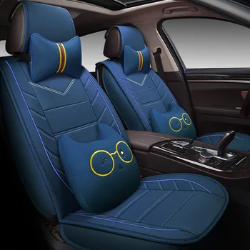 

Full Coverage flax fiber car seat cover auto seats covers for nissan navara d40 note patrol y61 y62 primera p12 qashqai j10 j11