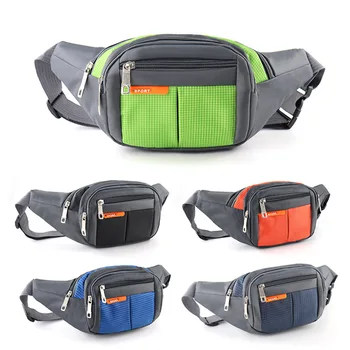 

Fashion Outdoor Sports Waist Bag Unisex Multifunctional Waterproof Running Bag Large Capacity Mobile Phone Shoulder Backpack