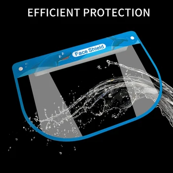 

Kids Full Face Shield School Protector Clear Face Cover Visor Cap Anti-Fog Spit