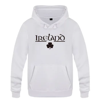 

Mens Hoodies Ireland Irish Clover Printed Hoodie Men Fleece Long Sleeve Man's Sweatshirt Pullover Hip Hop Streetwear Tracksuit