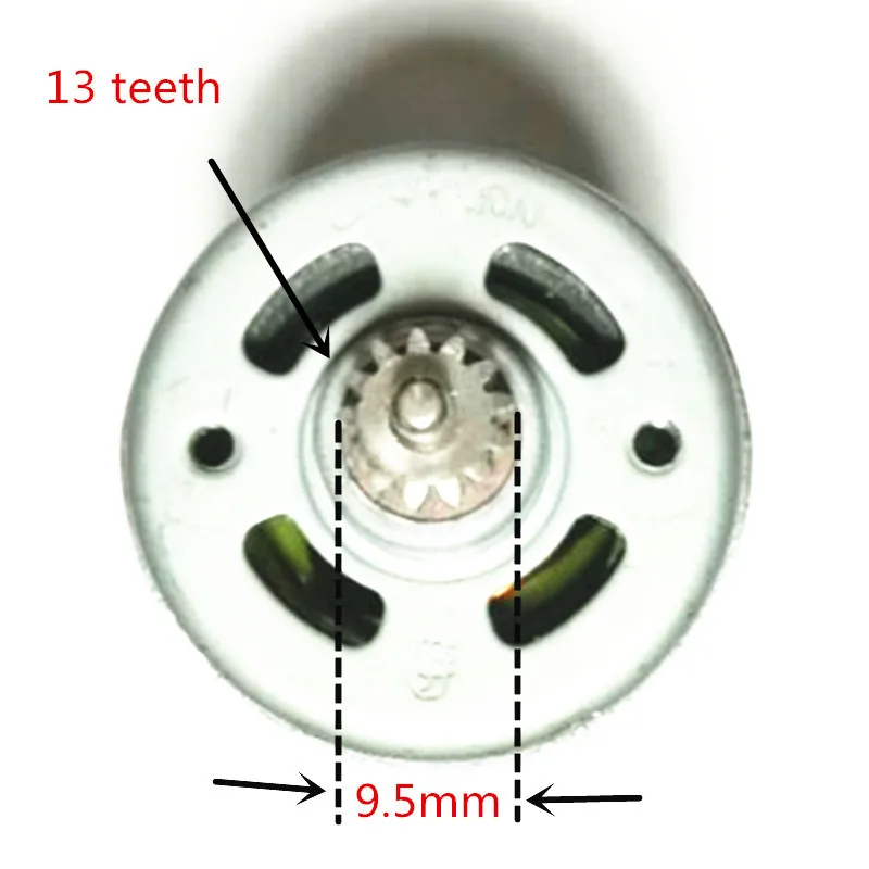 13 зубьев двигатель 10,8 V 12V заменить для BOSCH GSR10.8-2-LI GSR12-2-LI GSR10.8V-LI GSR12-LI PS21 GSR10.8V-LI-2 RS550VC-8518 8022