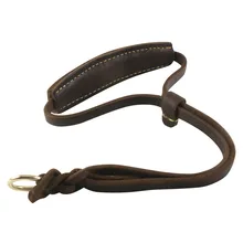 

Dog Cowhide collar Adjustable Pet Collar For Small Medium Large Dogs Black Brown Bull Dog coleira