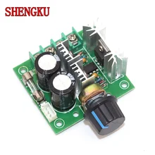 Contrôleur de vitesse de moteur à courant continu, interrupteur de commande PWM, contrôleur de ventilateur 12V 24V 30V 40V 10a, vitesse Variable en continu