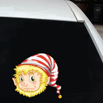 

Hot Cute Car Stickers Window Glass Decal Christmas Decoration Stickers Car Accessories