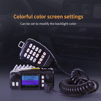 

Portable 4 Bands Radio Car 4 Bands Radio Mini Mobile Radio Quad Band 136/220/350/440MHz KT7900D for Outdoor Home Car