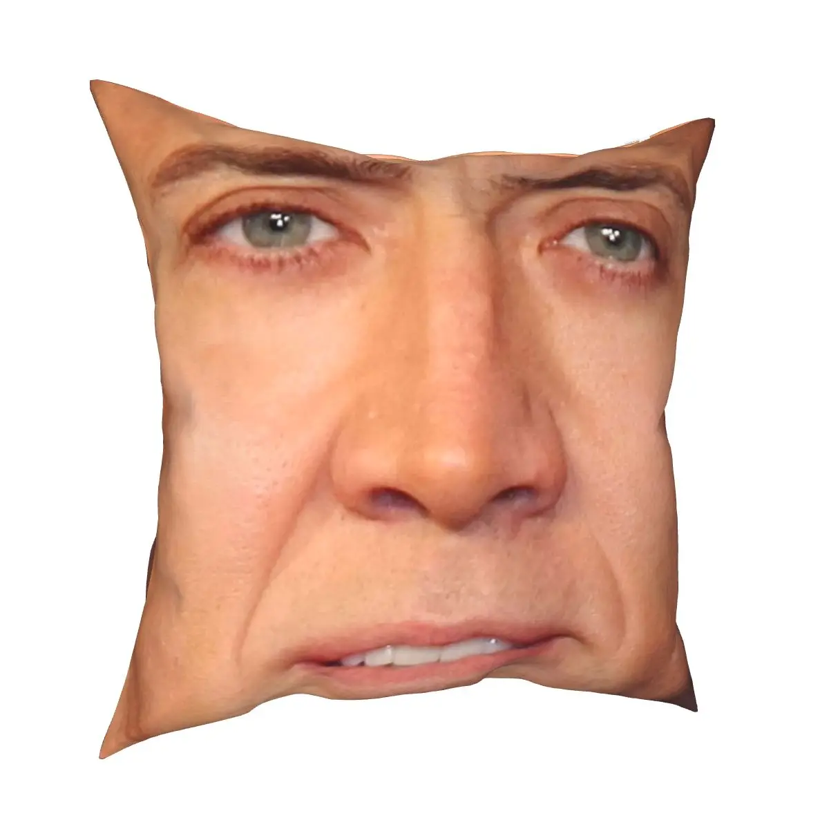Nicolas Cage Face Pillowcase Polyester Cushion Cover Gift Nicolas Cage  Funny Face Meme Pillow Case Cover Home Wholesale 45*45cm - AliExpress