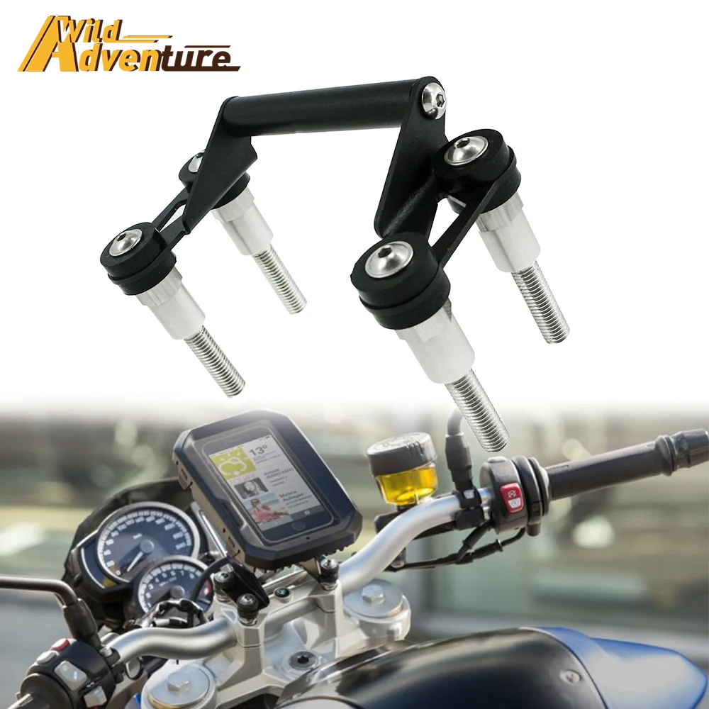 Держатель для телефона навигационный кронштейн Подставка BMW F850GS F750GS F700GS F800GS S1000R F900R F900XR R1200RS/RT YAMAHA MT07|Накладки