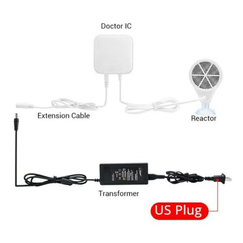 Высокий Bluetooth 3 в 1 инструмент для очистки от водорослей электронный удалитель 3-го поколения для аквариума аквариум LG66 - Цвет: US