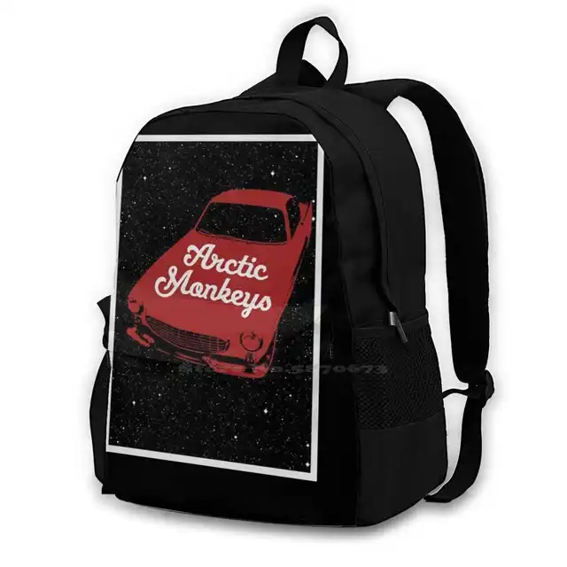 Red Cars Fashion Bags Travel Laptop Backpack