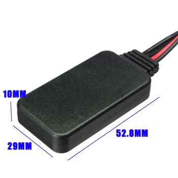 

12V 12Pin Rear Port Car bluetooth Adapter Wireless Audio Stereo Aux Cable Auto Accessories For Ford for Focus Mk2 MK3 for Fiesta