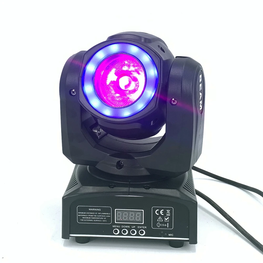 Efeito de Auréola Feixe em Movimento com 12led Pces Mini 60w Smd5050 Rgb 3in1 Lavagem Super Brilhante dj Ponto Luz Dmx Controle 2 - Led 7 Computers & Electronics