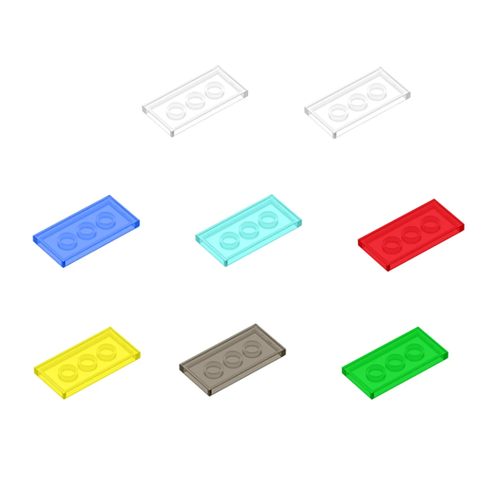 20 шт. Прозрачные Кубики MOC Tile 2x4 87079 21 цвет развивающие креативные игрушки moc для