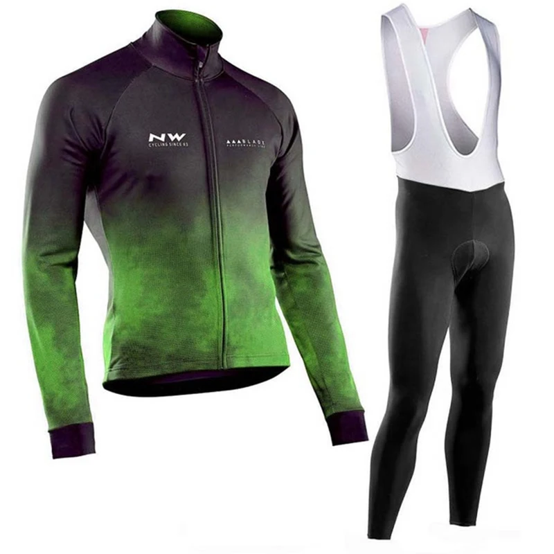Весна дышащий Велоспорт Джерси набор MTB Maillot Ropa Ciclismo с длинным рукавом велосипед одежда