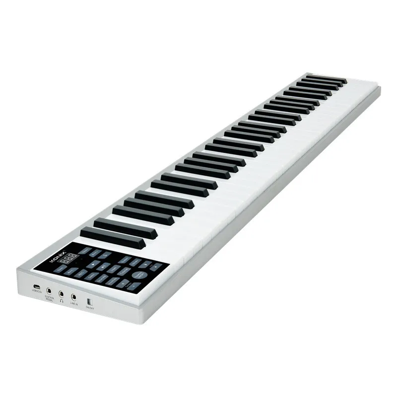 Llave electrónica inteligente, manual de Piano de 61 teclas, teclado musical portátil, profesional, Midi, envío gratis - AliExpress Deportes y