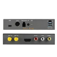 Двойная антенна DVB-T2 Автомобильный цифровой HD-приемник, DVB-T2 Приемник ТВ-тюнер Поддержка 160 км/ч MPEG-1 / -2 / -4, декодер H.264 — изображение 5