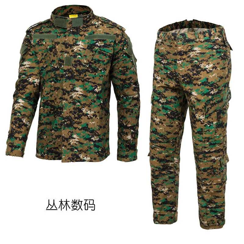 Second Generation Suit Jungle Outdoor Sports Sets Camping Military Training Camouflage Stormsuit Men's Special Forces Uniform