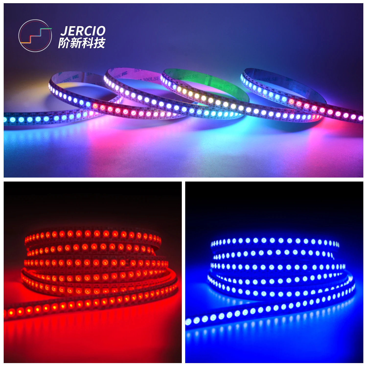 WS2812b Светодиодная лента Smart RGB индивидуально адресный свет 30/60/144 светодиодов