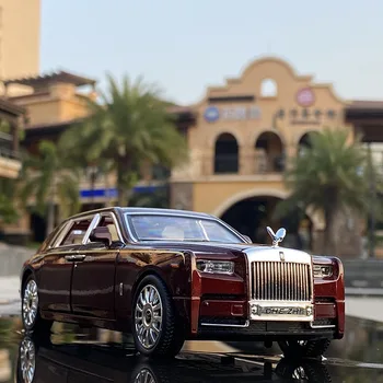 1:24 Rolls-Royce Phantom Alloy Car Model Diecasts & Toy Vehicles Toy Car Metal Collection Car Model High Simulation Kids Toy 1