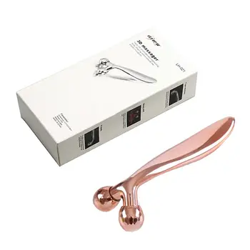 

3D Roller Massager 360 Rotate Thin Face Full Body Shape Massager Wrinkle Remover Y Shape Massager Facial Massage Tool