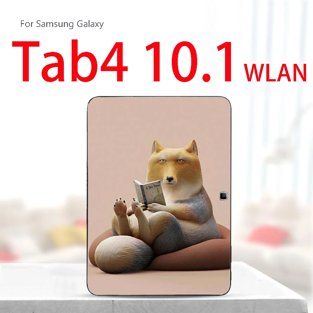 T530na shu shu Краски Tablet крышка для samsung Galaxy Tab S2 9,7 4G SM-T815C T815 Tab 4 10,1 SM T530 T531 SM-T530 Tab A 8,0 T380 T385 чехол - Цвет: T530na shu shu