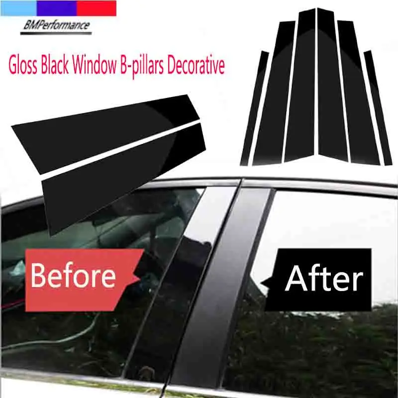 

Черная глянцевая наклейка для BMW E70, E71, F15, F16, F25, F20, E90, F10, E60, F48, E84, F30, F52, F07, F31, E46, X3, X5