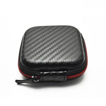 

Multi Functional Small Zipper Coin Container Storage Box Men Women Portable Cable Earphone Headphone Bag Coin Case