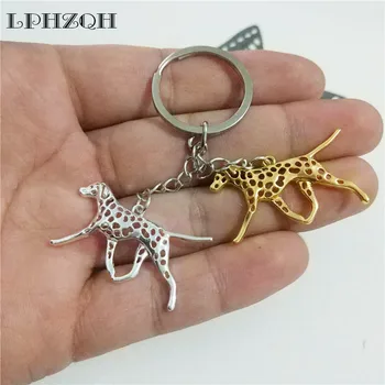 

Puppy Dalmatian Dog Car Key Chain Women Handbag Pendant Charm Accessories Key Ring Trendy Jewelery Steampunk