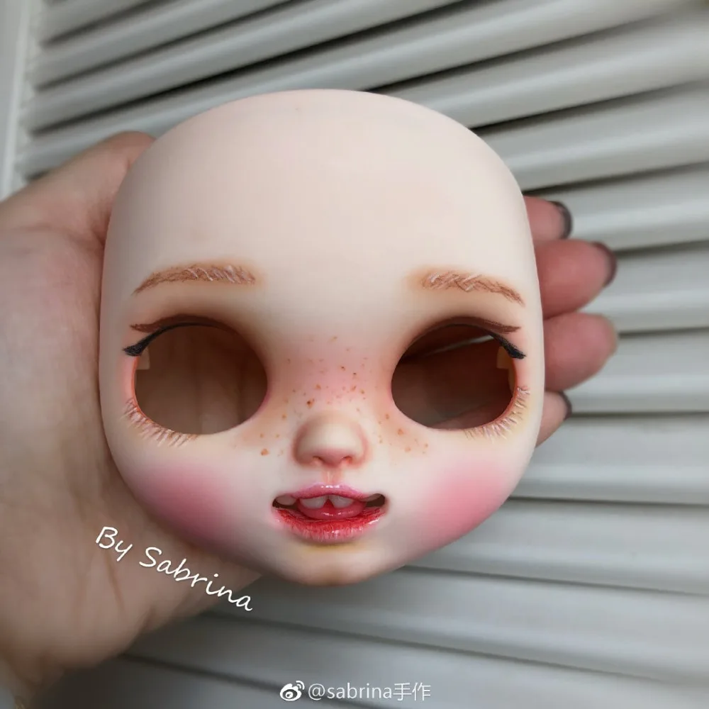 1/6 BJD 30 см кукла игрушки 19 шарнир высокое качество Кастомизация кукла Обнаженная Блит, лицевая пластина с макияжем темная кожа сексуальный макияж