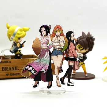 

Demon Slayer Kimetsu no Yaiba Shinobu Nezuko Kanroji HF acrylic stand figure model plate holder cake topper anime Japanese