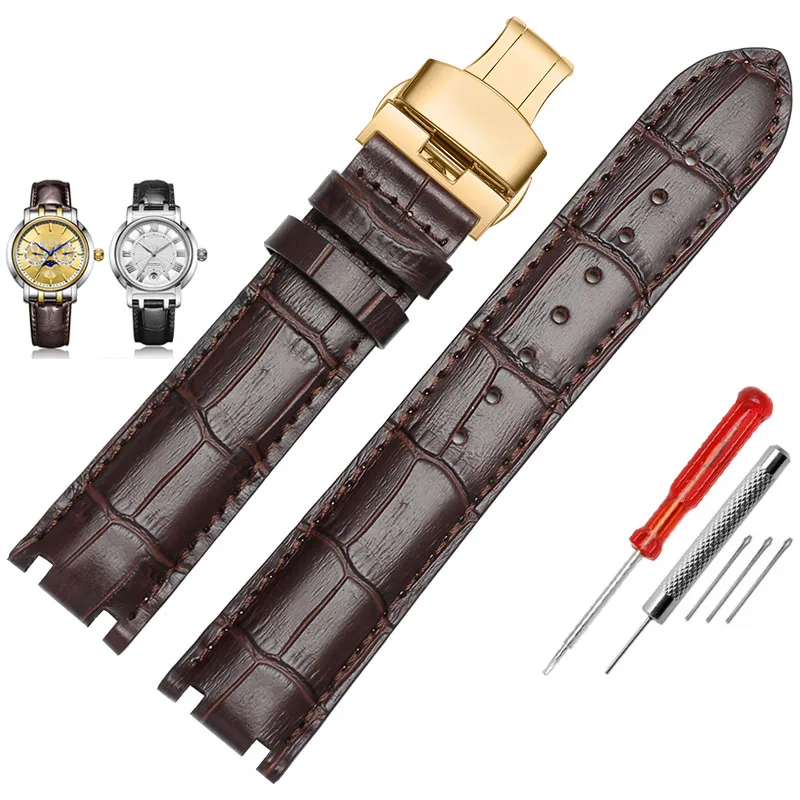 

Ремешок из натуральной кожи для часов ROSSINI 5565 5566, ремешок для часов с застежкой-бабочкой 16 мм 20 мм, черный, коричневый специальный интерфейсный браслет