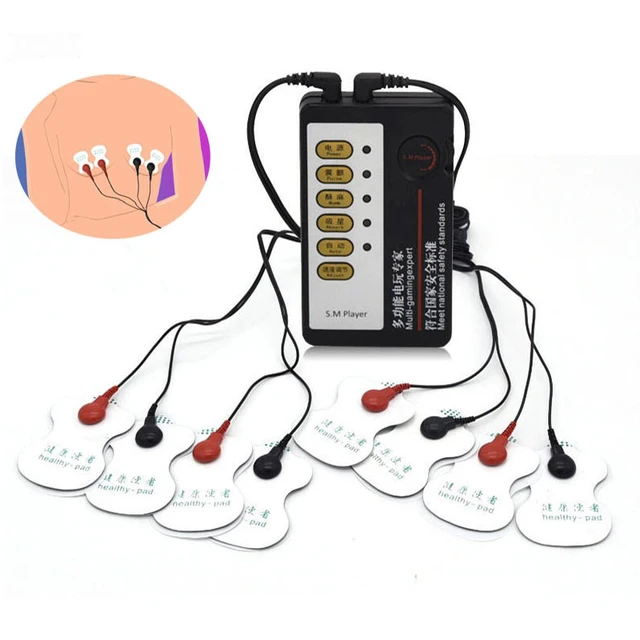 Electro Shock Kit Electrical Shock Massager Therapy Massager Pad