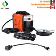 HITBOX-soldador de arco inversor AT2000, 110V, 220V, doble voltaje, tecnología IGBT, novedad, soldador MMA
