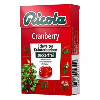 

Ricola caramelle senza zucchero Box Cranberry 50 G