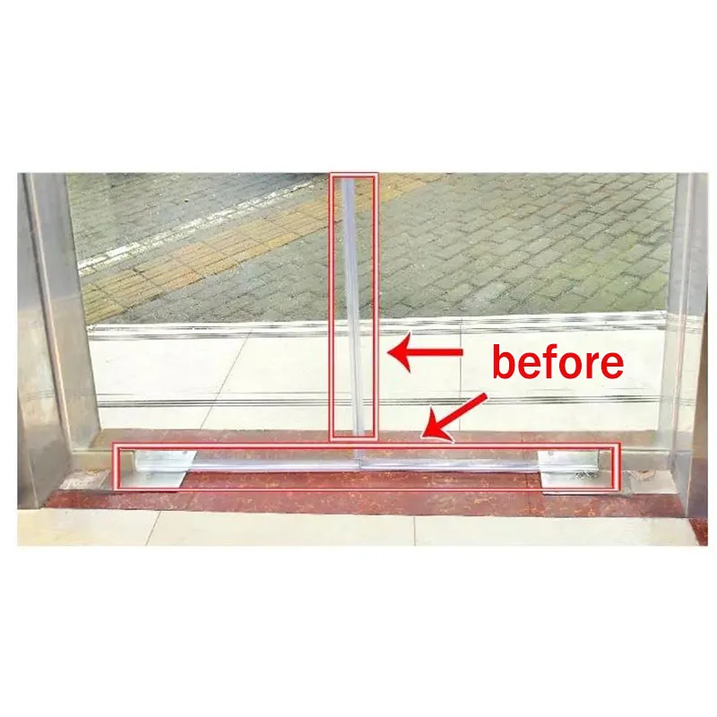 

Silicone Stripping Door Seals Under Door Sweep Bottom Seal Strip Draft Stoppers