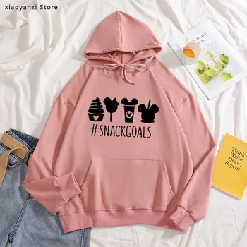 

Snack goals Women hoodies Cotton Casual Funny sweatshirts For Lady Girl pullovers Hipster hoodies new-195