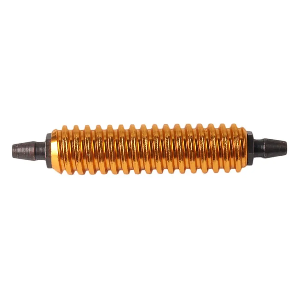 orange Топливный бак воздушный охладитель HSP 80119 RC 1/8 1/10 Nitro Запчасти для автомобильных двигателей запасные части Улучшенный задний охладитель давления - Цвет: orange