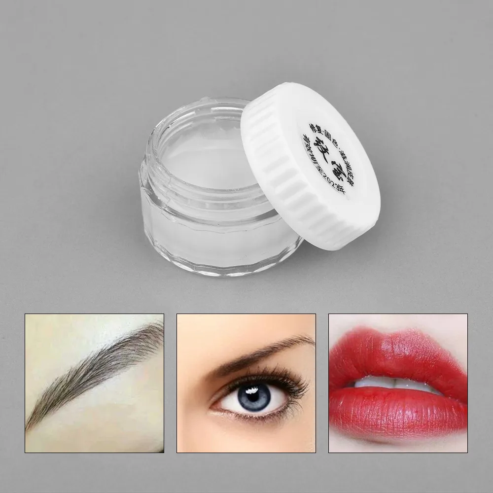 10 шт. крем для ухода за татуировками бровей губ кожи восстановления тату мазь Fot