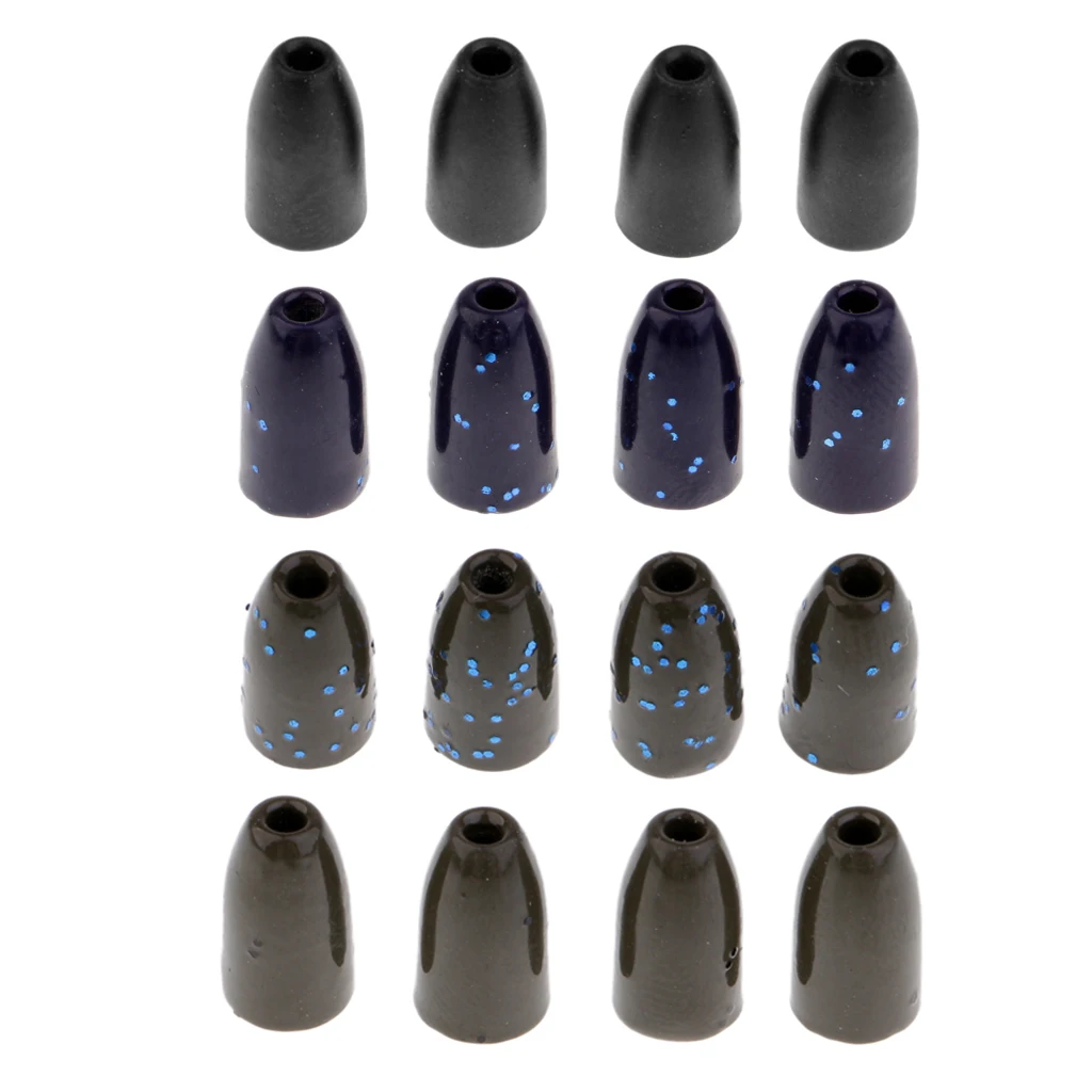 

Pack of 4~5Pcs Tungsten Weights Fishing Sinker Worm Weights 1.8g 3.5g