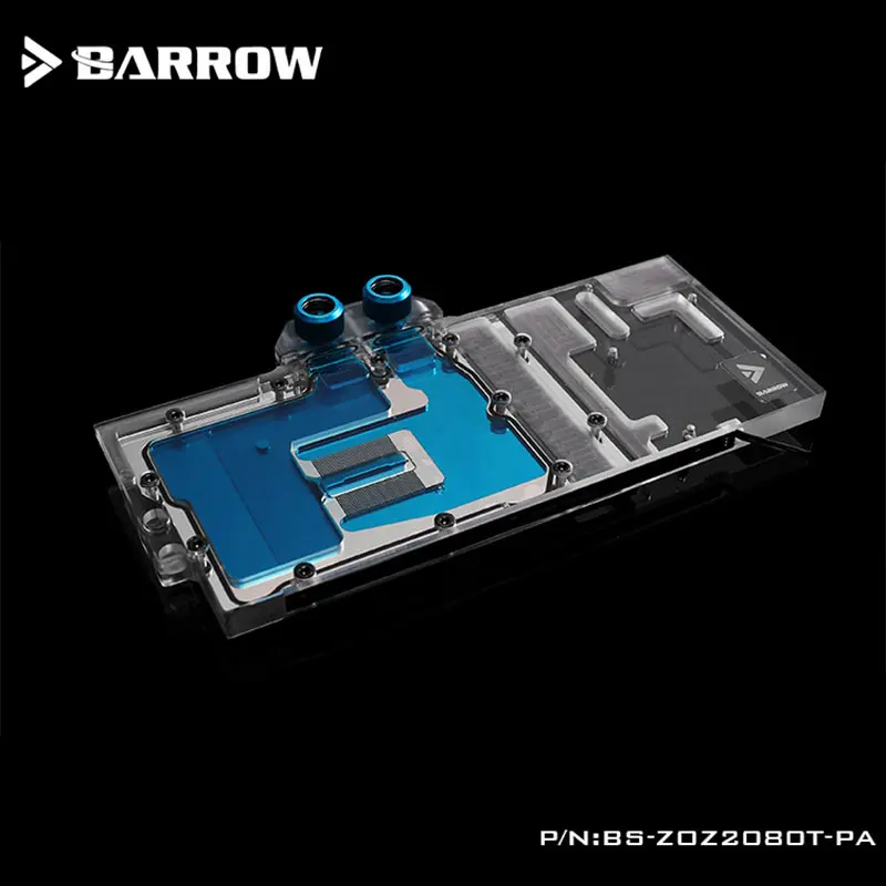 Barrow BS ZOZ2080T PA полноэкранные блоки водяного охлаждения графической карты для Zotac