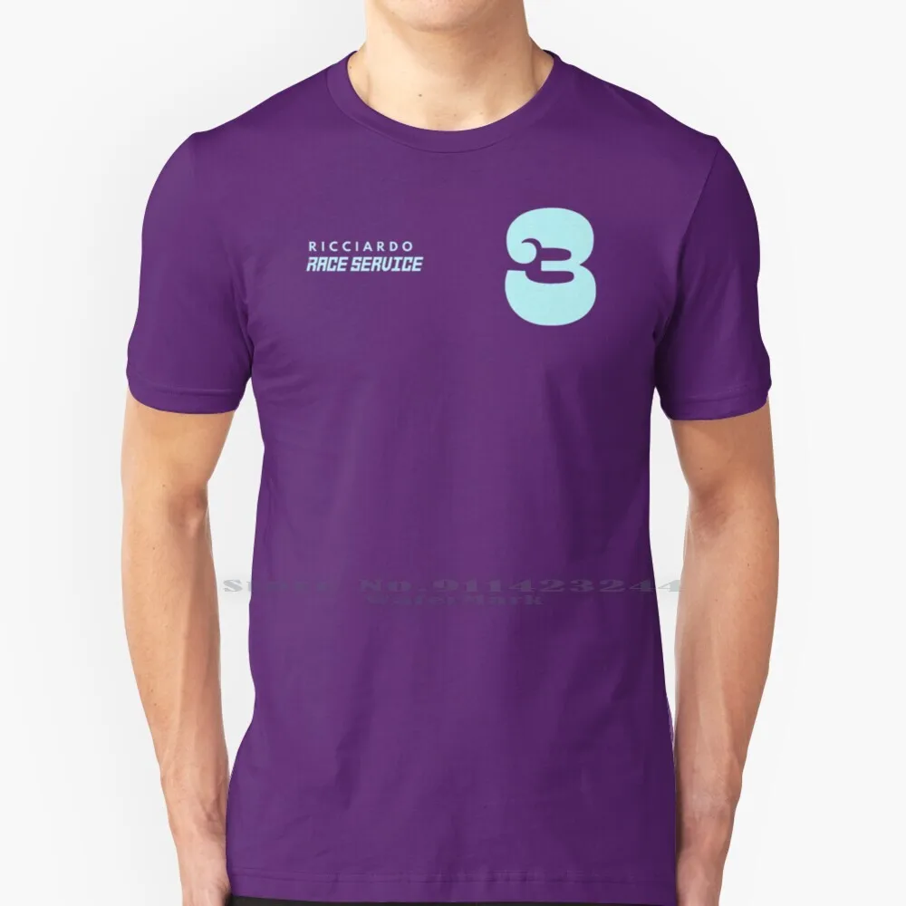 Daniel Ricciardo All Good / All Ways ( Seafoam / Purple ) T Shirt Cotton 6Xl Daniel Ricciardo Daniel Ric Ric3 Dr3 Honey Badger