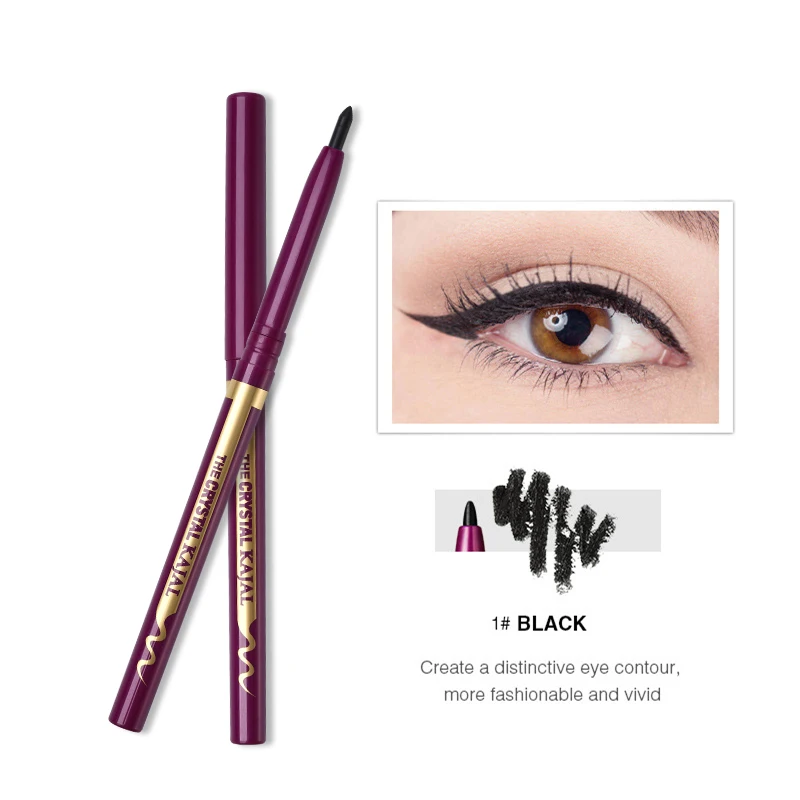 Туту Cocmetics макияж глаз быстросохнущая жидкая подводка для глаз Ручка водонепроницаемый карандаш для подводки глаз - Цвет: black menow