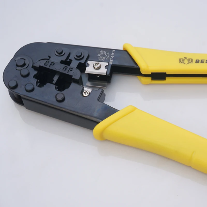 

Crimping Pliers Tool Mini electrical Cutters Hexagonal Sawtooth Self-Adjustable Ratchet Ferrule Wire Stripper Terminals Crimper