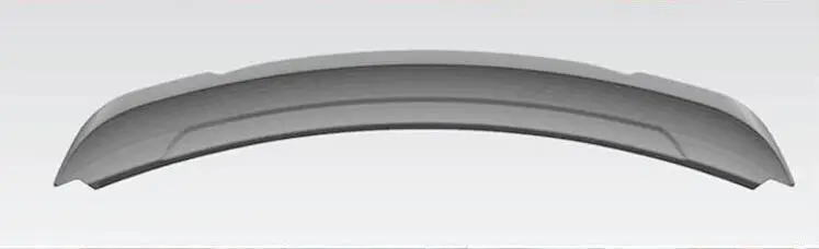 High quality Carbon Fiber Car Rear Trunk Lip Spoiler Wing Fits For Ford Mustang
