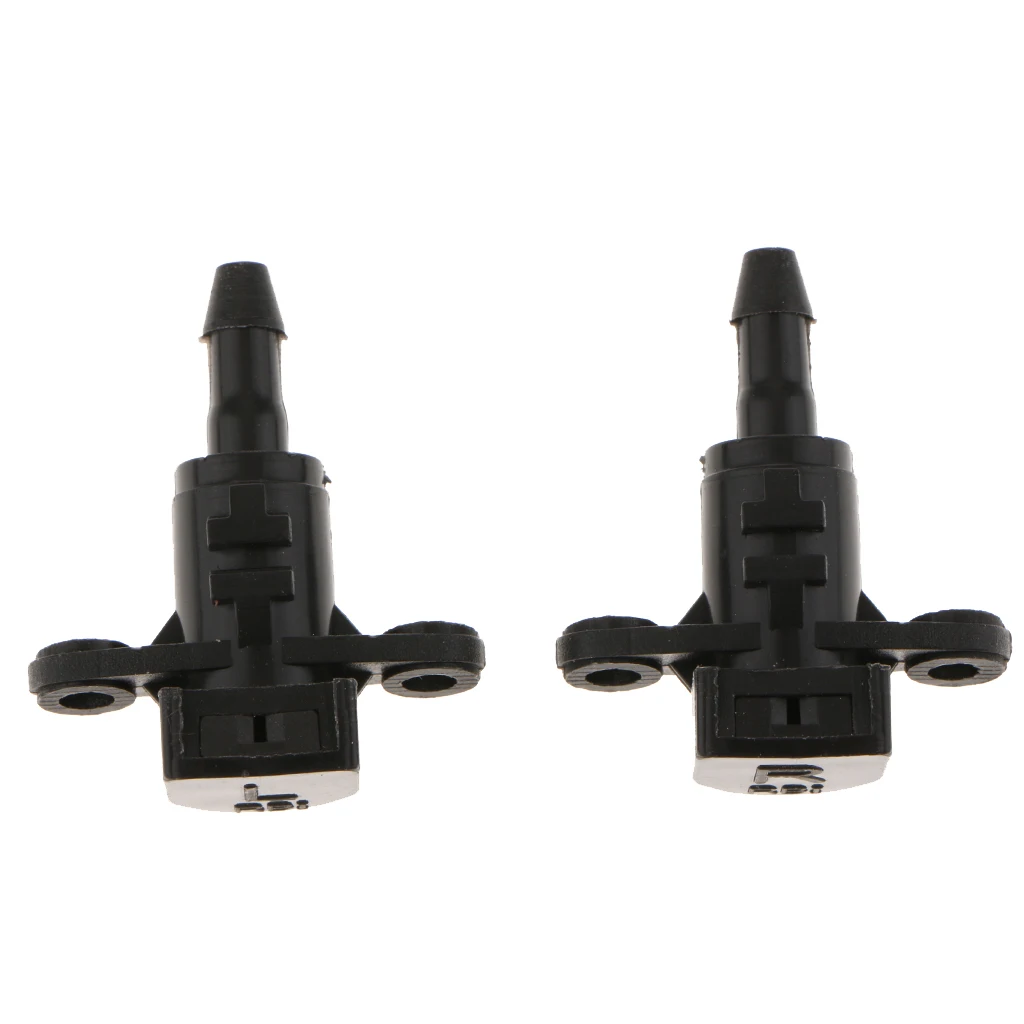 2pcs Front Windscreen Wiper Washer Spray Nozzles For Hyundai Elantra MD