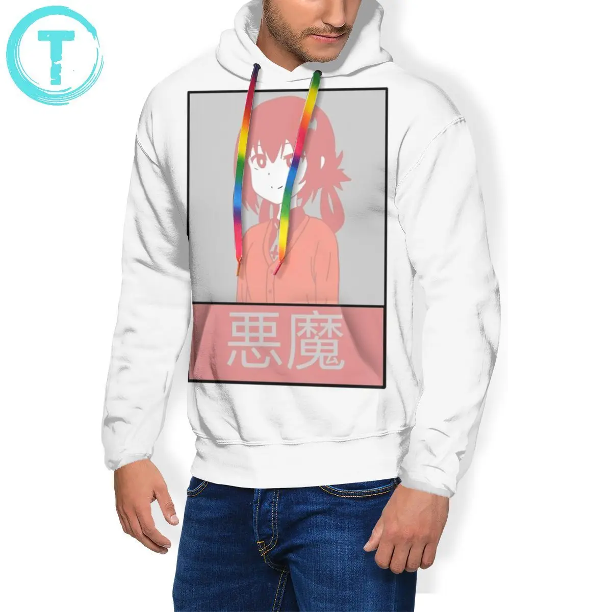 Осенняя Толстовка Габриэль с капюшоном популярный пуловер Pastel Satania Оверсайз