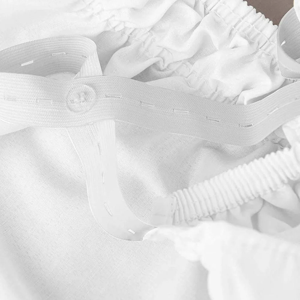 Многофункциональная эластичная Однотонная юбка для кровати с тремя тканевыми бортами, эластичная лента без кровати, легкая Пылезащитная гофрированная Прямая поставка