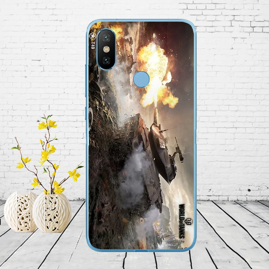 Мягкий силиконовый чехол 91DD world of tanks для Xiao mi Red mi 6 6a mi 8 a2 lite note 5 6 pro 7 Case
