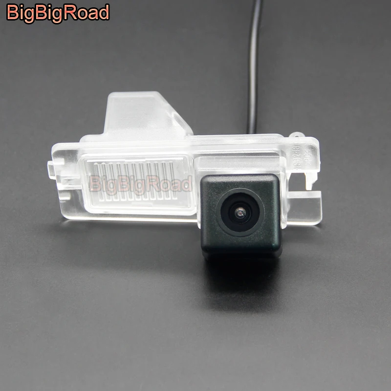 

BigBigRoad For SsangYong Ssang Yong Rexton Kyron Korando Actyon Sports Car Rear View Parking CCD Camera Waterproof Night Vision