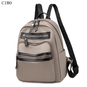 

2019 Brand Oxford fabric waterproof backpack fashion simple college style girl winter travel essential leisure travel backpack